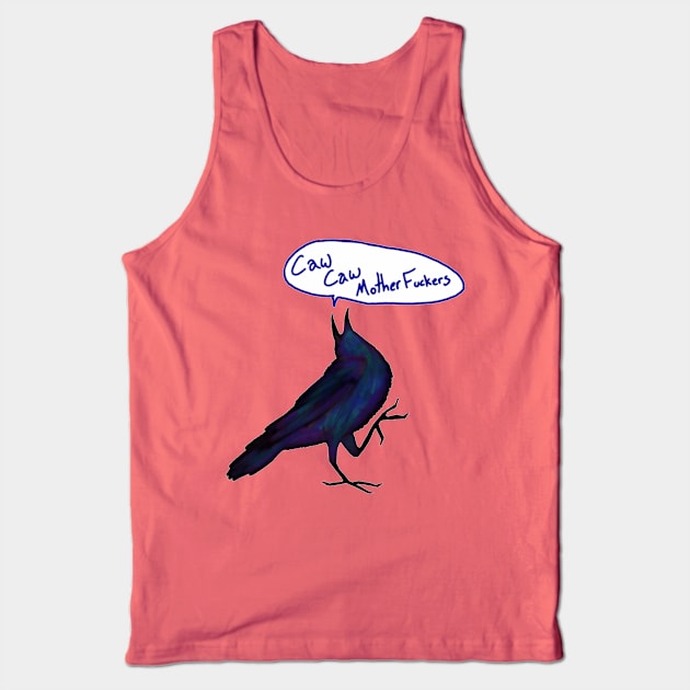 Caw Caw Tank Top by LukahDrawsShit